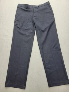 Haggar Men Pants 34x30 Black Dress Polyester Blend Straight Bangladesh - Picture 1 of 12