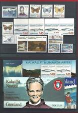 1997 Groenland, 16 valeurs + 2 Feuilles + 2 Livrets - MNH**
