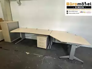 König & Neurath elektrisch Höhenverstellbarer Schreibtisch - Bild 1 von 15
