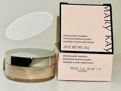 Mary Kay Mineral Powder Foundation-Twist & Lock Cap-Ivory-Beige-Bronze-U Choose! - Image 1 of 3