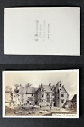 France, le château d'Argouges, d'après un dessin, circa 1870 vintage c