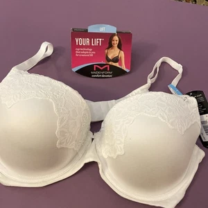 NEU! MAIDENFORM COMFIRT DEVOTION WEISS YOUR LIFT BH/ $ 48 / 40C - Bild 1 von 7