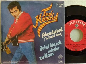 Ted Herold -Abendwind / Jetzt bin ich wieder zu Haus D-1978 Telefunken toc. - Picture 1 of 2