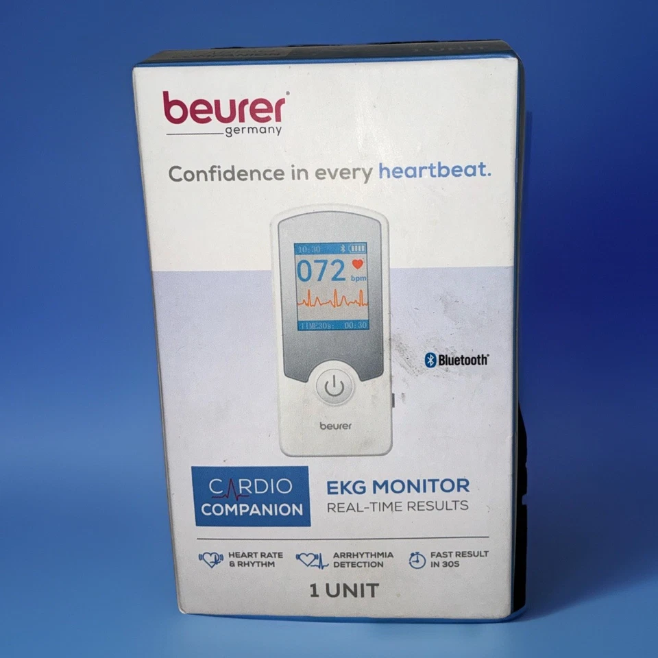 Beurer Германия кардио компаньон монитор ЭКГ ME75 Bluetooth совместимый - Изображение 1 из 1