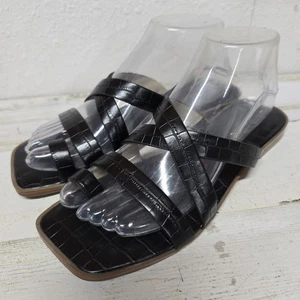 Scarpe basse sandali con cinturino neri Marc Fisher donna 8 Arena 2 - Foto 1 di 7