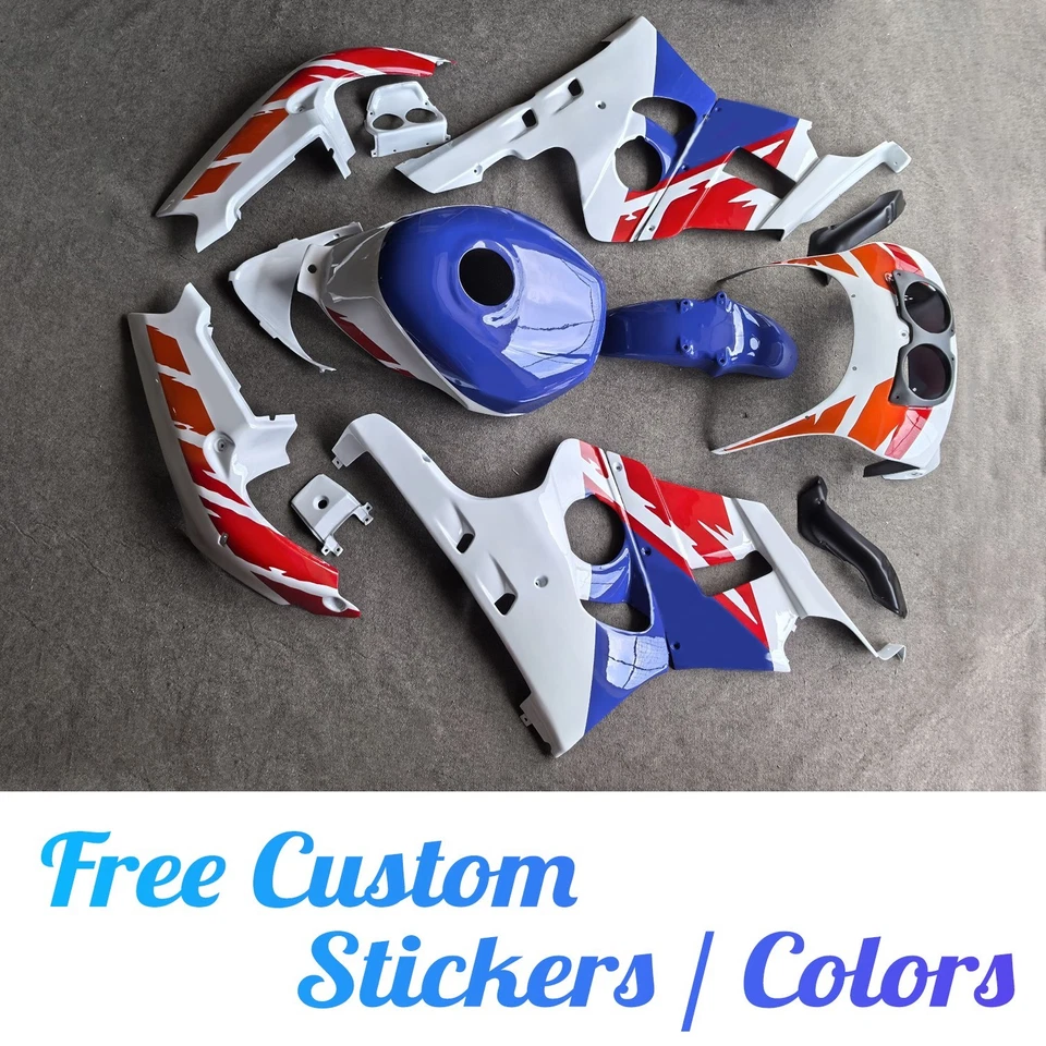Fit for Honda CBR400RR NC29 1990-1999 Motorcycle Fairing Bodywork Panel Kit Set - Imagem 1 de 1