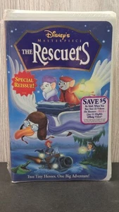 The Rescuers ~ 1999 ~ Walt Disney Masterpiece ~ New Sealed ~ Clamshell ~ VHS 📼 - Picture 1 of 15