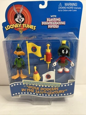 Looney Tunes DUCK DODGERS Century Marvin The Martian & Daffy Duck 1997 Playmates - Image 1 of 3