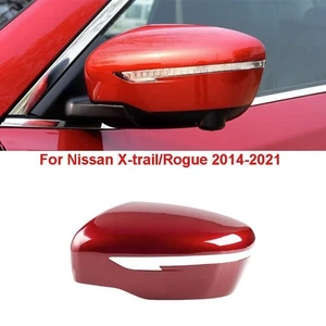 Red Left Side Rearview Mirror Cover Shell Cap For Nissan X-trail/Rogue 2014-2020 - Bild 1 von 4