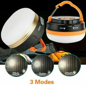 USB Rechargeable LED Camping Light Tent Lantern Outdoor Super Bright Night Lamps - Picture 1 of 8