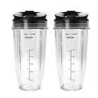 2 Pack Replacement 24Oz Cup with Spout Lid for  Ninja Auto IQ Series8310