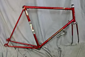 1975 Peugot Touring Road Bike Frame 64cm XXX-Large Lugged Steel Fast USA Shipper - Picture 1 of 13
