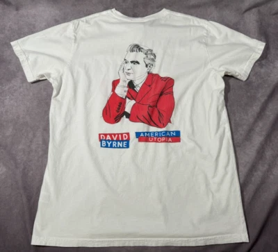 Camiseta David Byrne American Utopia Ceremonia de Apertura MEDIANA Talking Heads Foto 1 de 4