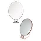 2 Pcs Fold Up Mirror Double Sided Hand Mirror Girl Makeup Mirror