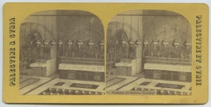 Stéréo 1870-80. Série "Palestine et Syrie". Jérusalem. Le Calvaire. - Imagen 1 de 1