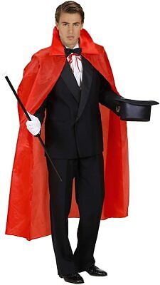 Widmann Mantello Rosso Adulto Lunghezza 130 Cm Accessorio Carnevale Halloween • 11.21€