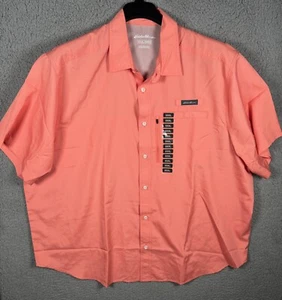 Eddie Bauer Shirt Mens XXXL 3XL Vented Fishing Pocket Lightweight - Picture 1 of 8