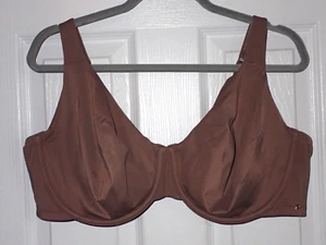 NEW Lane Bryant Cacique Bra 44DD Light Brown Unlined Full Coverage - Picture 1 of 6