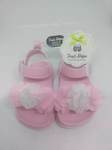 Sandali rosa primo passo bambini nuovi con etichetta taglia 4 - Foto 1 di 6