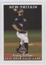 2015 Grandstand New Britain Rock Cats Kraig Sitton