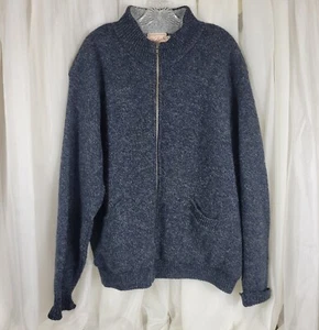 Vtg Woolrich Sweater Men Size XL Rugged Outdoor Wear Fleece Lined Grandpacore - Picture 1 of 10