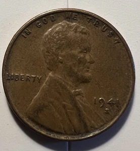 1941 S Wheat Penny With Strong Relief And Ddo/ddr - Picture 1 of 24