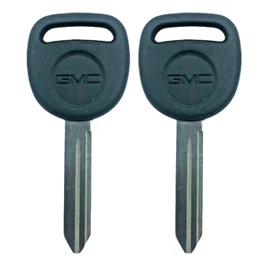 2 New Ignition Key Uncut Blade Blank B102 Truck Van Pickup For GM GMC with Logo - Bild 1 von 1