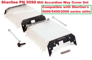 Sherline PN 5090 Mill Akkordeon Weg Abdeckung Set - Bild 1 von 8