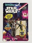 Justoys Bend-Ems Star Wars C-3Po Figure W/ Topps Collector Trading Card