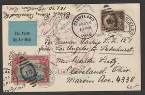 U.S.A. 1924, "Round the world flight", nice card in very fine condition. - Picture 1 of 2