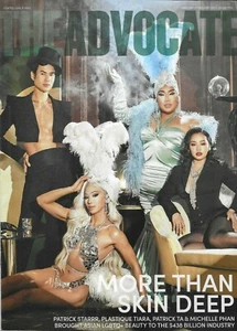 Advocate Gay Magazine Patrick Starrr Plastique Tiara Patrick Ta Michelle Phan - Picture 1 of 7