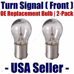 Front Turn Signal/Blinker Light Bulb 2pk - Fits Listed Isuzu Vehicles - 1073 - Picture 1 of 1