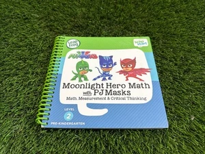 LeapFrog Leap Start Pre-Kindergarten Book — MOONLIGHT HERO MATH with PJ MASKS - Picture 1 of 8