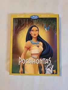 POCAHONTAS - Disney Blu-Ray + DVD + Slipcover - Brand NEW & Sealed - 2 Disc SET - Picture 1 of 5