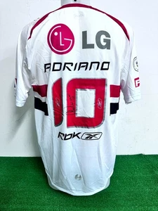 MAGLIA SAO PAULO ADRIANO MATCH WORN UNWASHED SHIRT JERSEY CAMISETA 2007/2008 COA - Picture 1 of 5