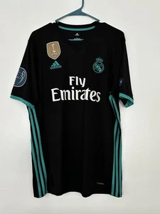 CAMISETA DE FUTBOL VISITANTE REAL MADRID 2017 2018 ADIDAS #7 RONALDO Grande - Imagen 1 de 7