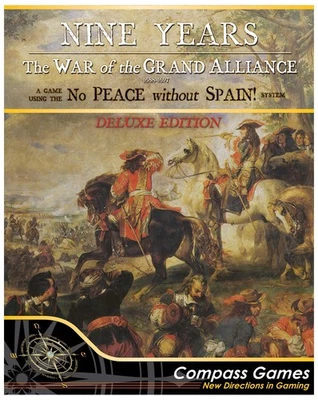 Compass Games Nine Years: War Of The Grand Alliance 1688-1697, Deluxe Ed. NISW - Изображение 1 из 3