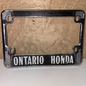 Telaio targa moto d'epoca Ontario Honda - Foto 1 di 13