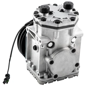 AC Compressor 12V for Freightliner for Peterbilt for Kenworth RD5112180P 3096305 - Picture 1 of 20