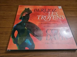 Berloiz Les Troyens Colin Davis Philips 6709 002 5 LP Box Set New Sealed - Picture 1 of 3