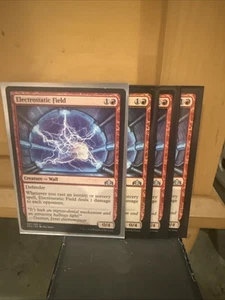 ELECTROSTATIC FIELD X4 Guilds Of Ravnica GRN Magic MTG MINT CARD - Picture 1 of 1