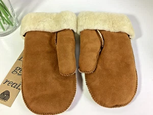 Mitones de gamuza barroca forrados de lana talla XL - Imagen 1 de 9