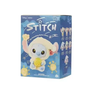 1Pc Miniso Stitch Eat Something Before Sleep Series Vinyl Figure Blind Box Uk - Picture 1 of 10
