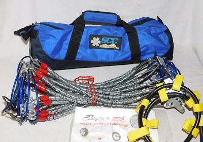 SZ135 Super Z6 Diagonal Cable Tire Chains - Never Used - Image 1 of 4