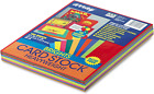 Pacon 101169 Array Card Stock, 65 Lb., Letter, Assorted Bright Colors, 100 Shee