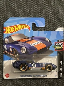 Hot Wheels Shelby Cobra Daytona Coupé 1/64 3 Inches HW Coche Nuevo Caja 2025 - Imagen 1 de 4