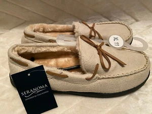 New Seranoma women's moccasin Slippers indoor/outdoor microfiber size XL 11 - Picture 1 of 2