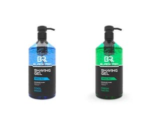 Black Red 2x1000ml Professional Rasiergel für Barbiere & Friseure (Fresh/Cool) - Bild 1 von 16
