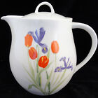 JUST CUT Block Spal Tea Pot 6.75" tall NEW NEVER USED Porcelain made in Portugal