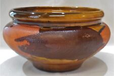 Royal Haeger Pottery Earth Wrap Planter Bowl Large 10 Inch Signed